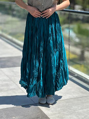 İthal Crash Etek Turkuaz