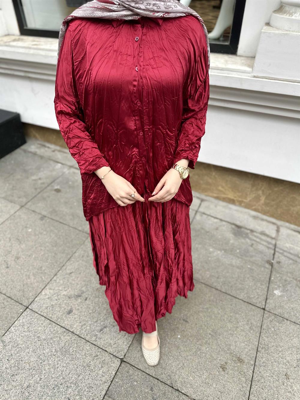 İthal Crash Takım Bordo