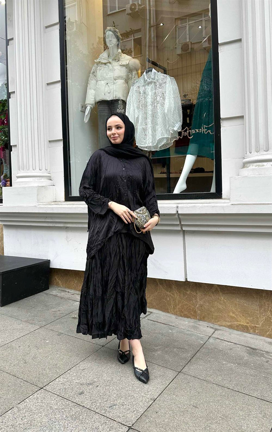 İthal Crash Takım Siyah