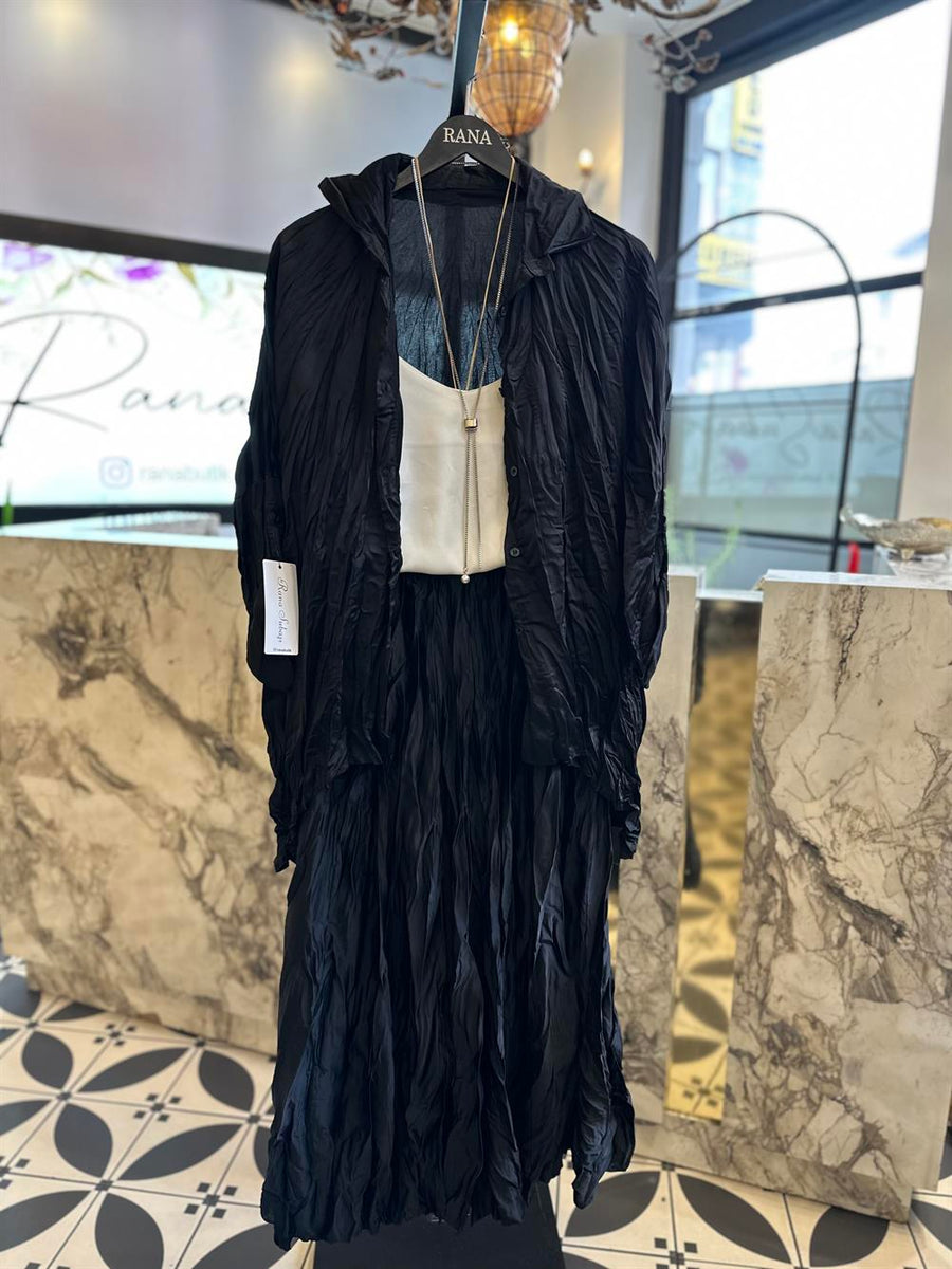 İthal Crash Takım Siyah