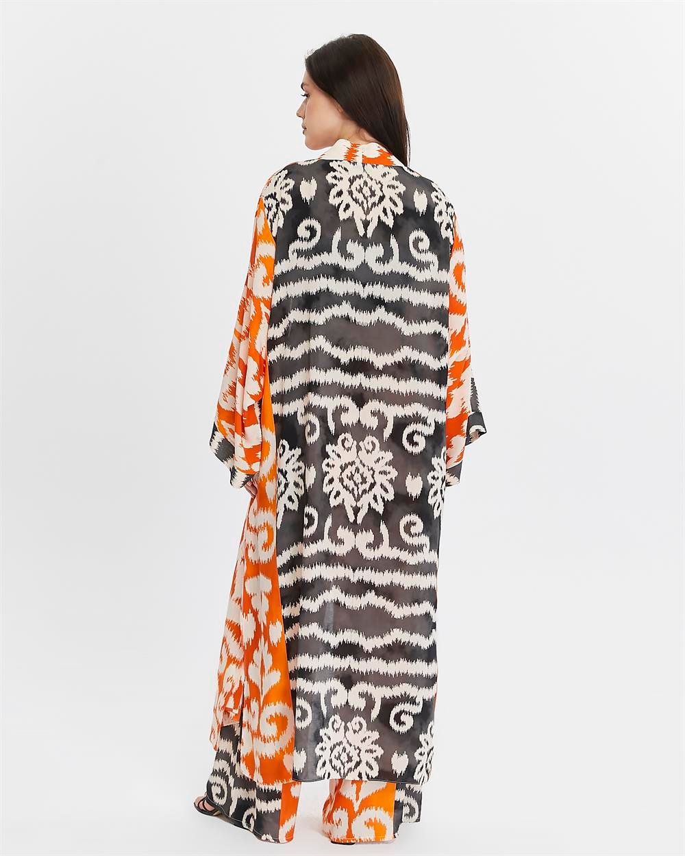 Kimono 24080 - Turuncu