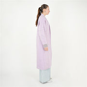 Kolları İnci Detaylı Sakal Hırka Lila