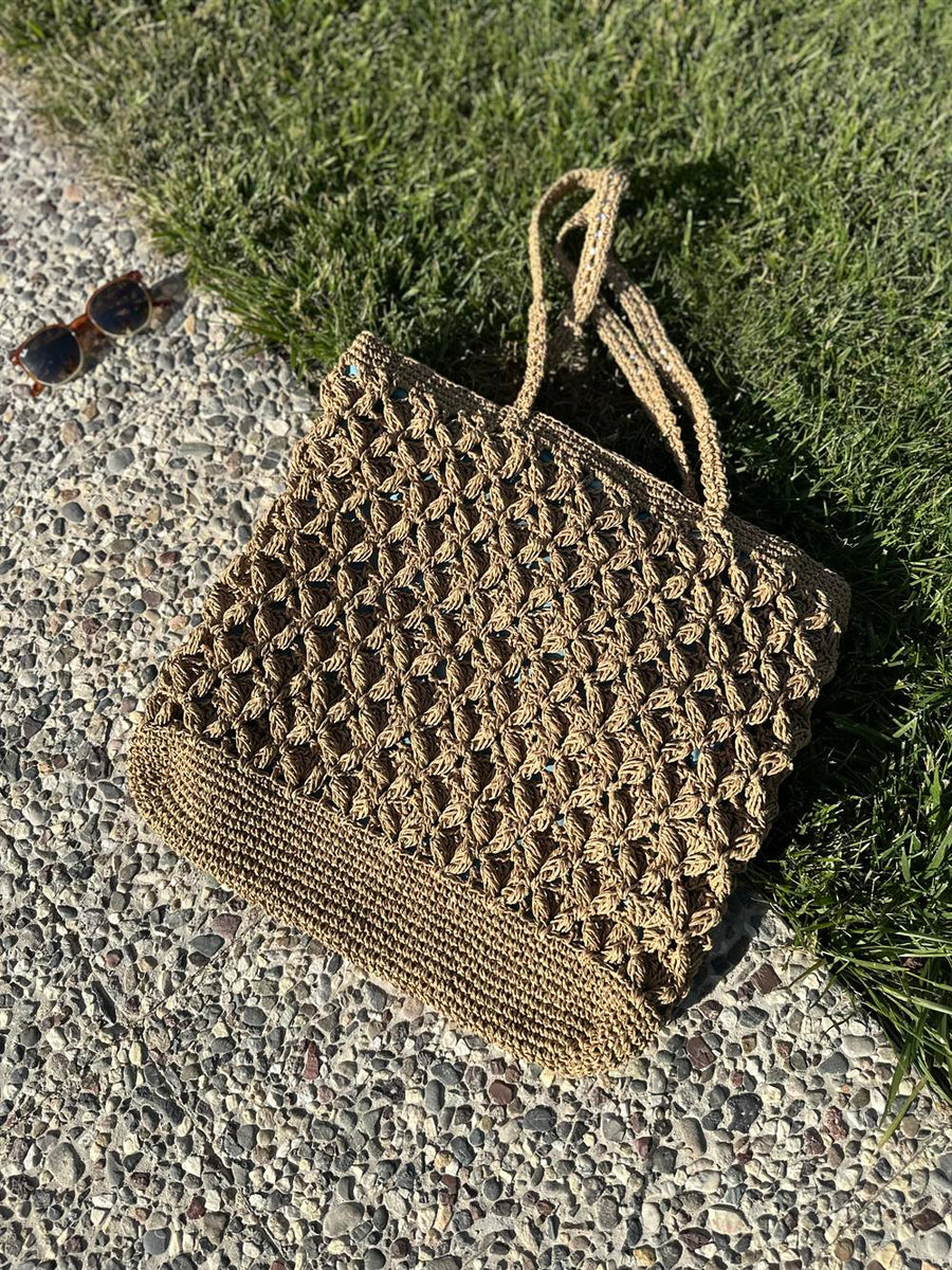 Marbella Hand-Knitted Summer Bag