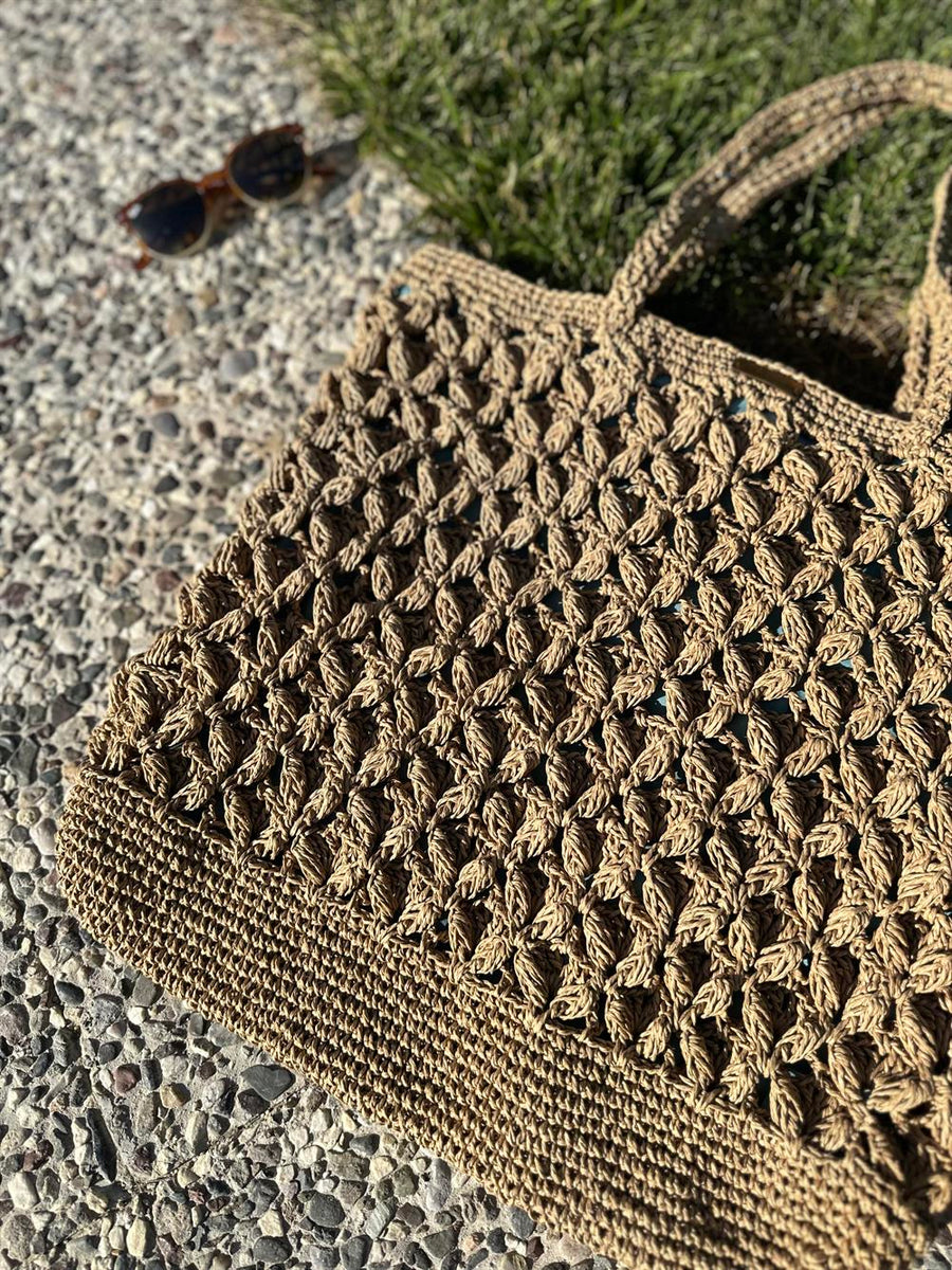 Marbella Hand-Knitted Summer Bag