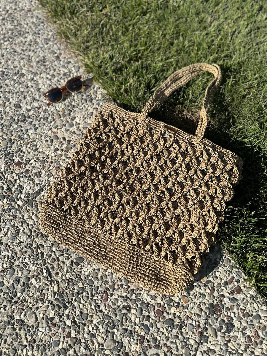 Marbella Hand-Knitted Summer Bag