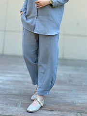 Müslin Gömlek Takım Rs-090 Gri