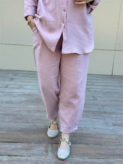 Müslin Gömlek Takım Rs-090 Pudra