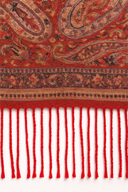 Paisley Desenli Kaşmir Şal