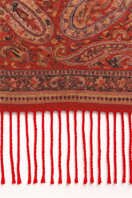 Paisley Desenli Kaşmir Şal