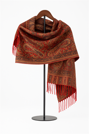 Paisley Desenli Kaşmir Şal