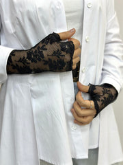 Parmak Geçirmeli Tül Kolluk