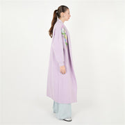 Renkli Taşlı Angora Hırka Lila