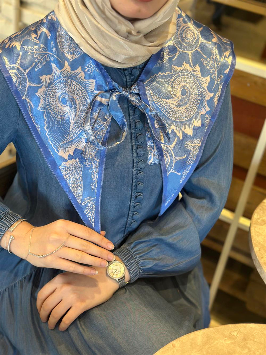 Saten Bağlamalı Yaka01