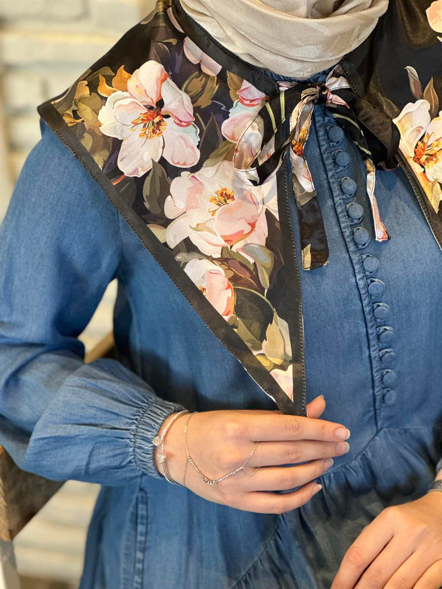 Saten Bağlamalı Yaka04