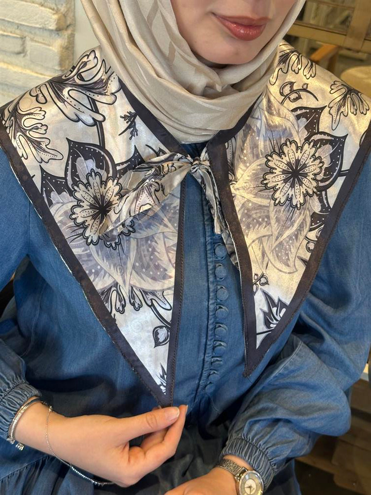 Saten Bağlamalı Yaka06