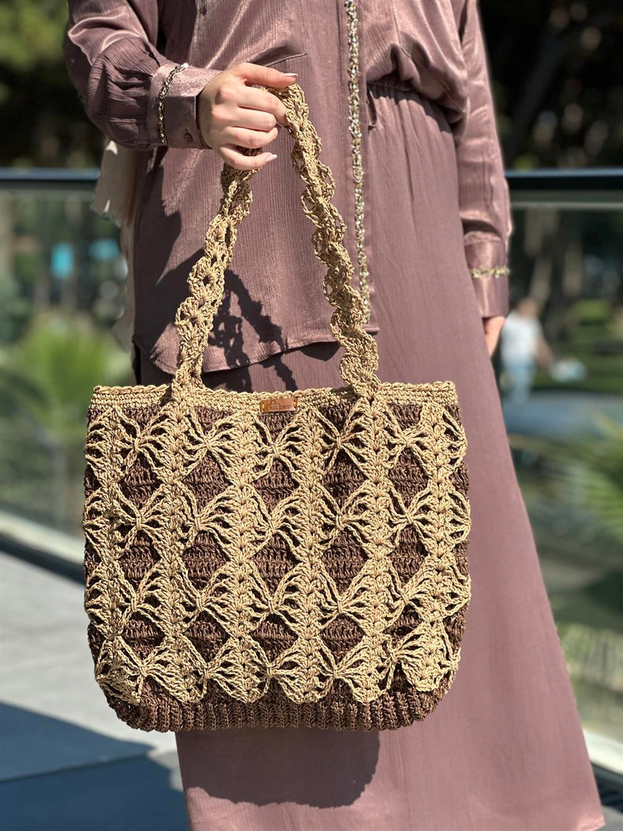 Sicilya Hand-Knitted Summer Bag