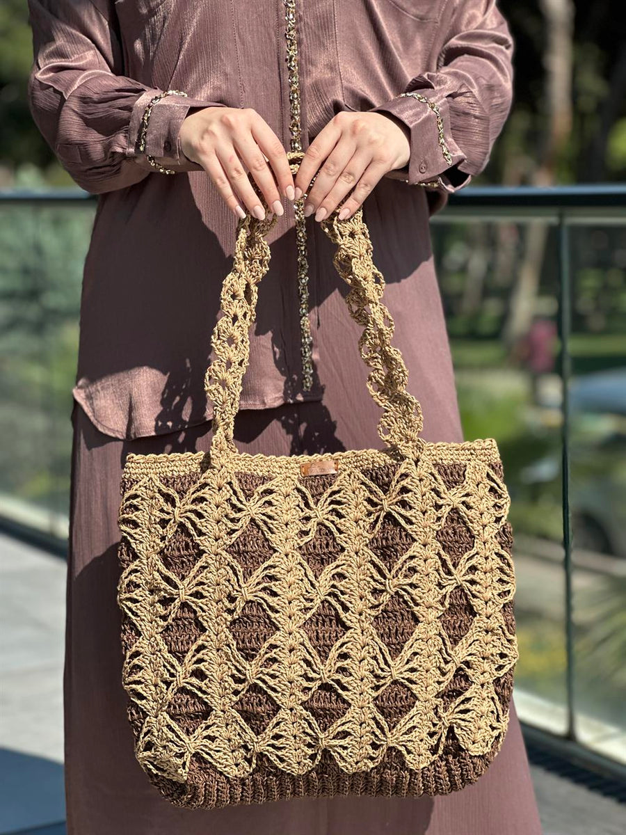Sicilya Hand-Knitted Summer Bag