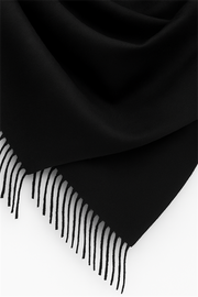 Siyah Kaşmir Şal