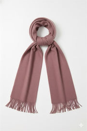 Soft Touch Kaşmir Şal – 185×70 cm Gül Kurusu