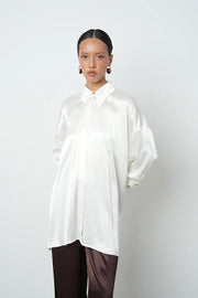 Asimetrik Kesim Tunik Gömlek - 34721
