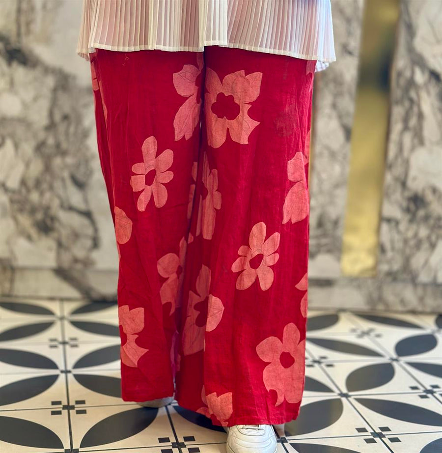 Wien Kısa Ceketli Keten Takım